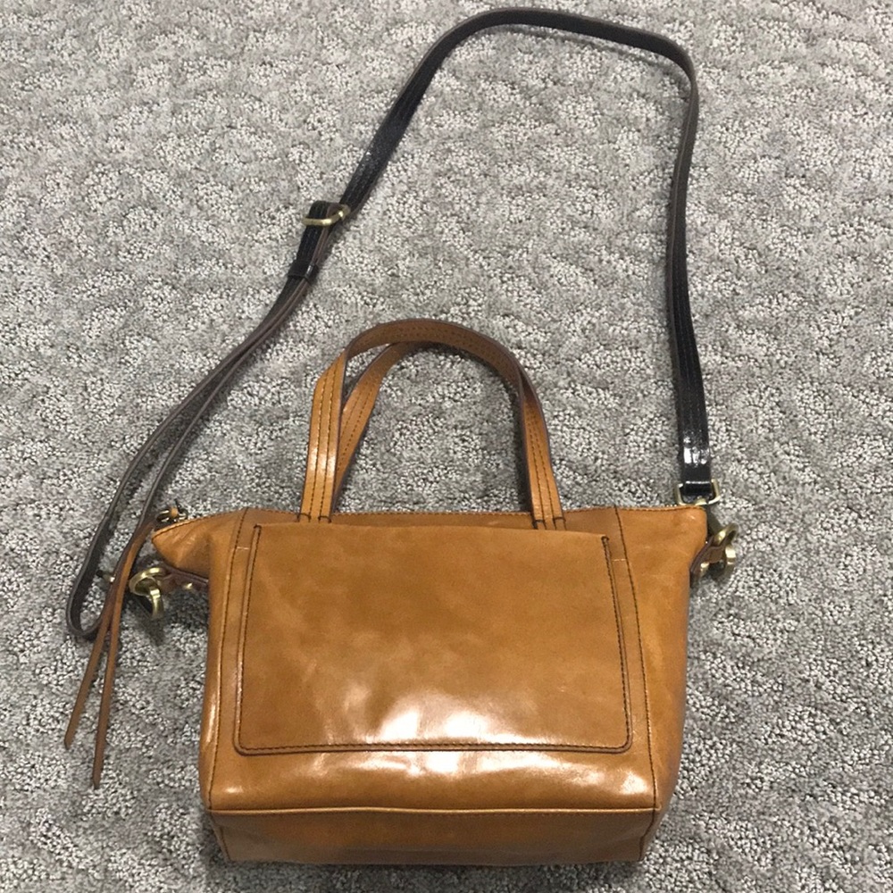 HOBO Like New  Leather Satchel W/ Crossbody Strap